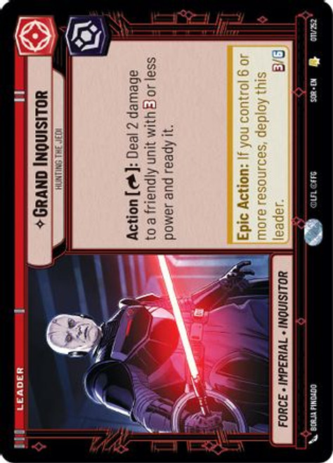 Grand Inquisitor - Hunting the Jedi (011/252) - Spark of Rebellion 