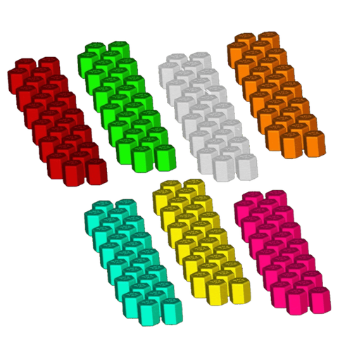 Wroth: Metal Troops Tokens