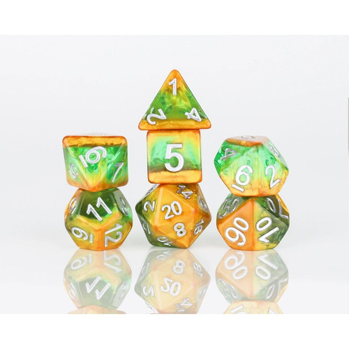 Sirius Dice: Polyhedral - Rainforest (7)