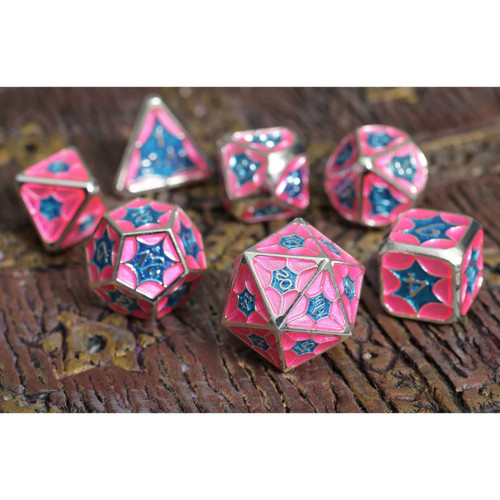 Forged Gaming: Bam! - Polyhedral Metal RPG Dice Set (7ct)