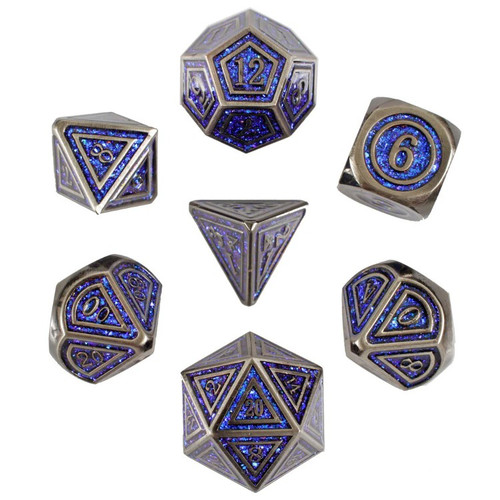 Forged Gaming: Star Core - Polyhedral Metal RPG Dice Set (7ct)