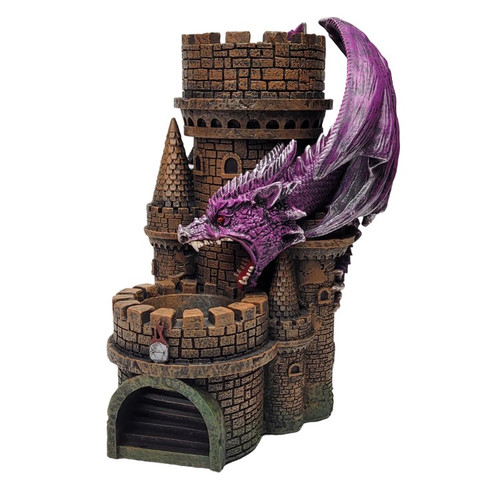 Forged Gaming: Dragons Keep Dice Tower - Purple Dragon