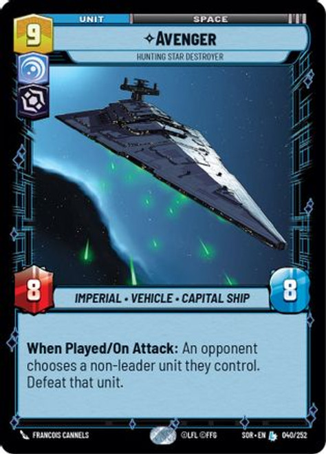 Avenger - Hunting Star Destroyer (040/252) - Spark of Rebellion (LP)