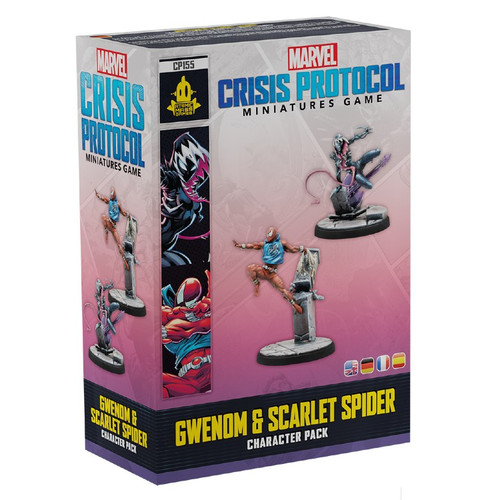 Marvel Crisis Protocol: Gwenom & Scarlet Spider (Add to cart to see price) (EARLY BIRD PREORDER)