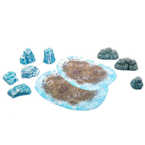 Monster Scenery: Snowy Ice Fields