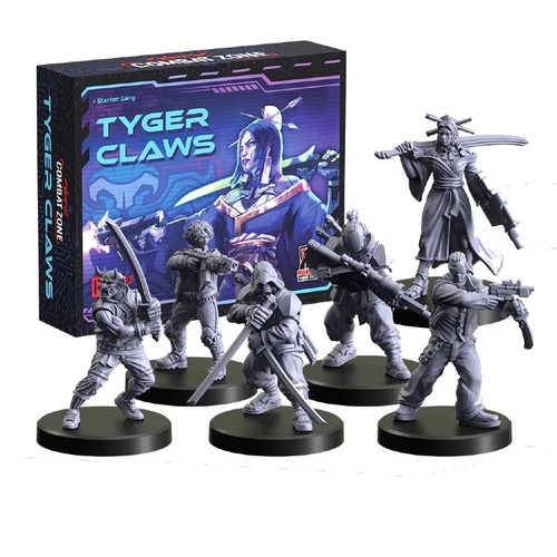 Cyberpunk Red: Combat Zone - Tyger Claws Starter Gang