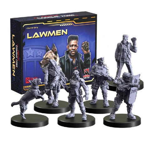 Cyberpunk Red: Combat Zone - Lawmen Starter Gang
