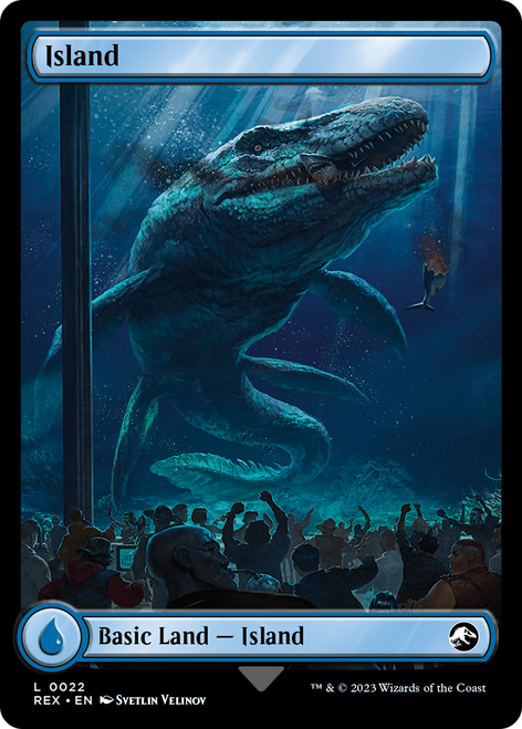 Island // Island (REX-022) - Jurassic World Collection Foil (LP)