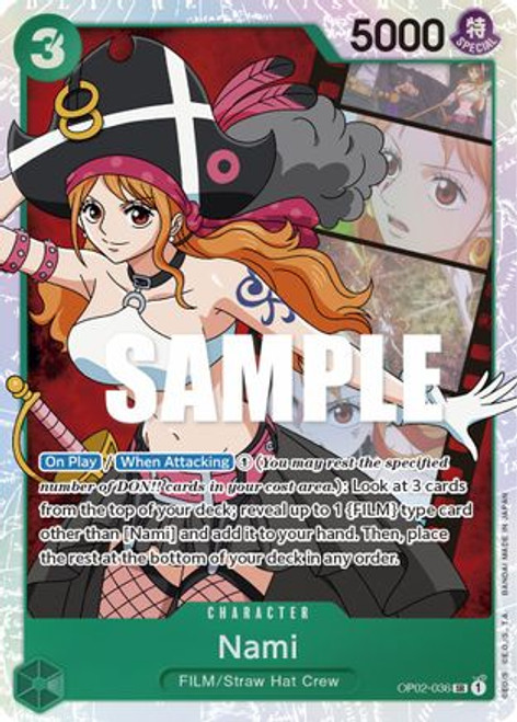 Nami (OP02-036) Paramount War Foil (MP)