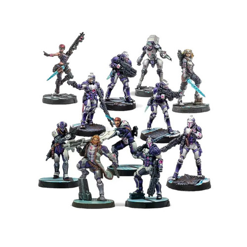 Infinity: ALEPH - Steel Phalanx Sectorial Pack