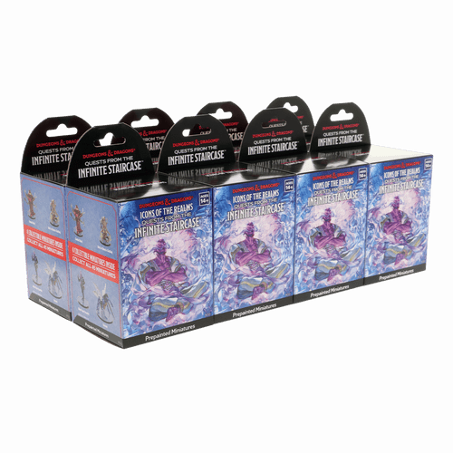Dungeons & Dragons Miniatures: Icons of the Realms - Quests from the Infinite Staircase - Booster Brick (8)
