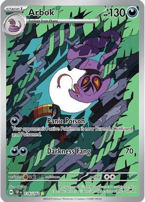 Arbok 176 - SV05 Temporal Forces Holofoil (LP)