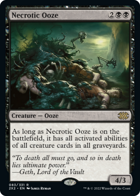 Necrotic Ooze - Double Masters 2022 Foil (LP)