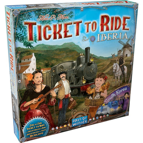 Ticket to Ride: Iberia & South Korea Expansion (Add to cart to see price) (EARLY BIRD PREORDER)