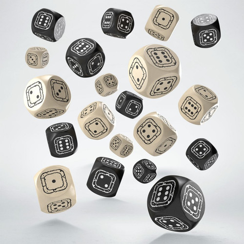 Fortress Compact D6: Black & Beige (20ct)