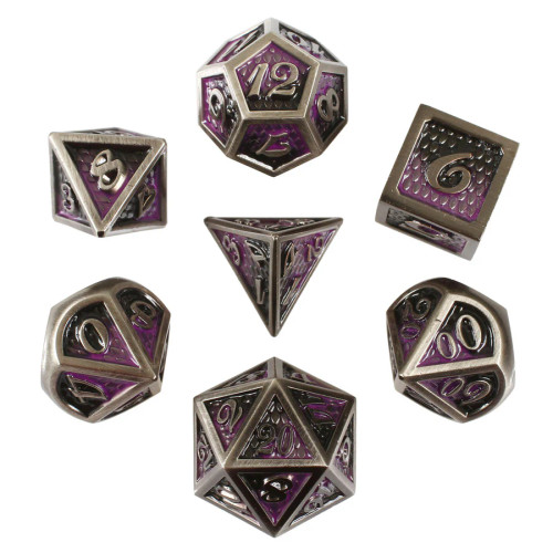 Forged Gaming: Dragon Honor Set of 7 Metal Dice