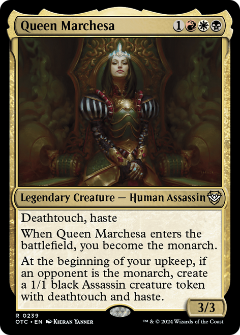 Queen Marchesa (OTC-239) - Outlaws of Thunder Junction Commander