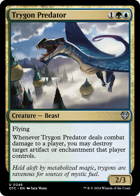 Trygon Predator (OTC-246) - Outlaws of Thunder Junction Commander