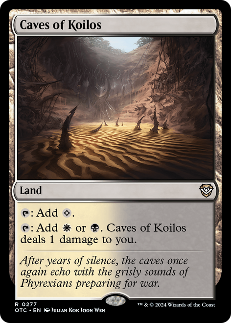 Caves of Koilos (OTC-277) - Outlaws of Thunder Junction Commander