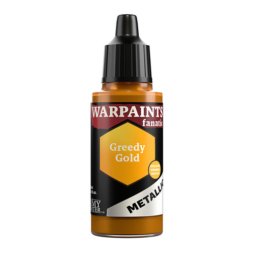 The Army Painter: Warpaints Fanatic Metallic - Greedy Gold (18ml)