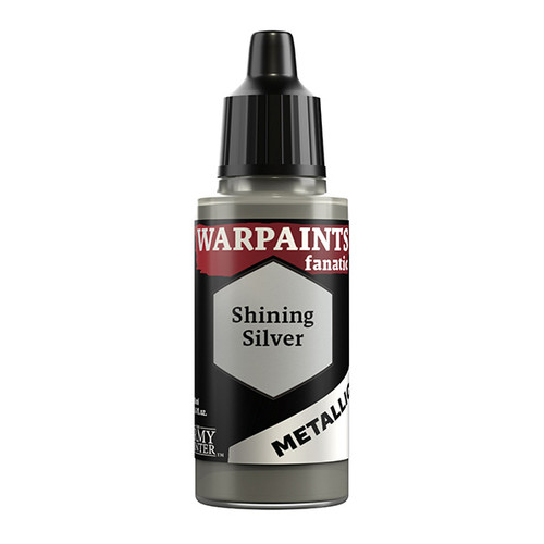 The Army Painter: Warpaints Fanatic Metallic - Shining Silver (18ml)