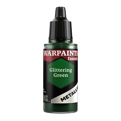 The Army Painter: Warpaints Fanatic Metallic - Glittering Green (18ml)