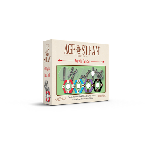 Age of Steam Deluxe: Acrylic Track Tiles
