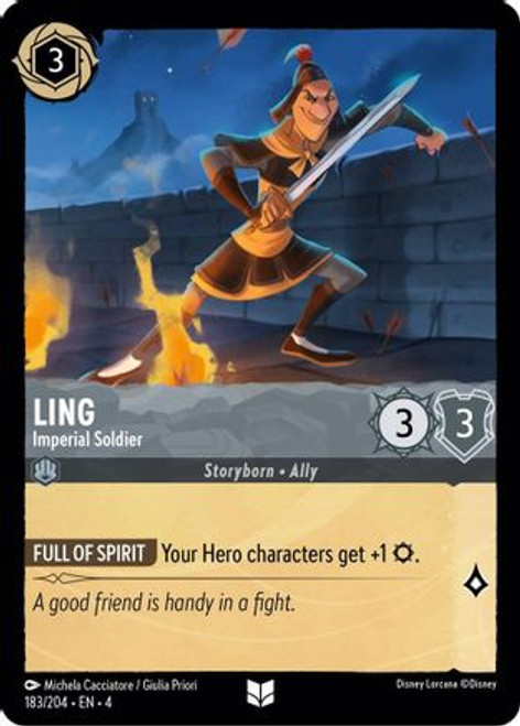 Ling - Imperial Soldier (183/204) - Ursulas Return 