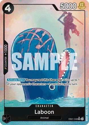Laboon (048) (Alternate Art) (EB01-048) Extra Booster: Memorial Collection Foil