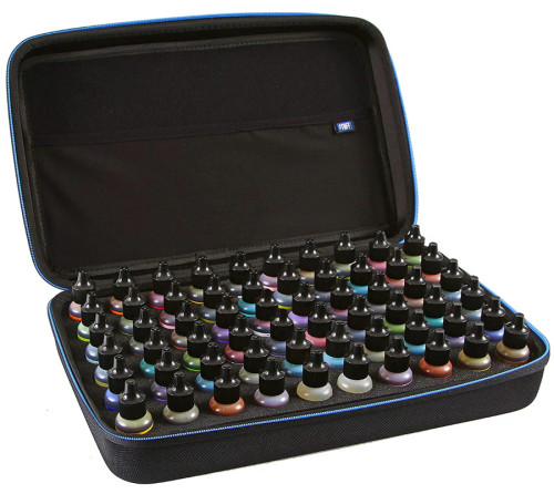 Forged Gaming: Paint & Ink Storage Case (Fits 60 Bottles) (Blue)