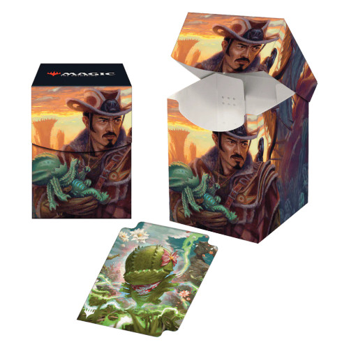 Ultra Pro Deck Box: MTG - Outlaws of Thunder Junction - Yuma, Proud Protector (PRO-100+)