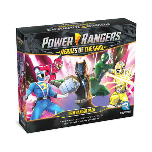 Power Rangers: Heroes of the Grid - RPM Ranger Pack