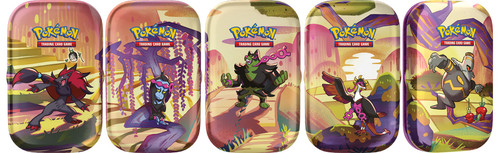 Pokemon: Scarlet & Violet - Shrouded Fable - Mini Tin (Set of 5) (PREORDER)