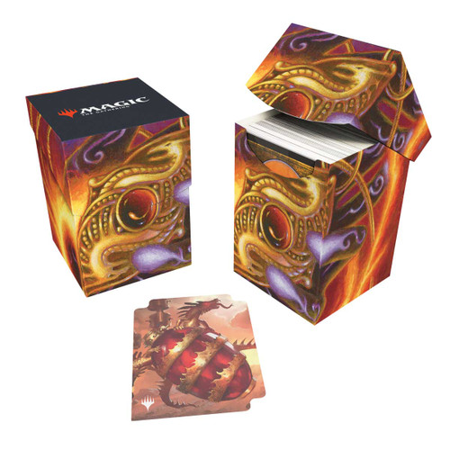 Ultra Pro Deck Box: MTG Modern Horizons 3 - Ruby Medallion (PRO-100+)