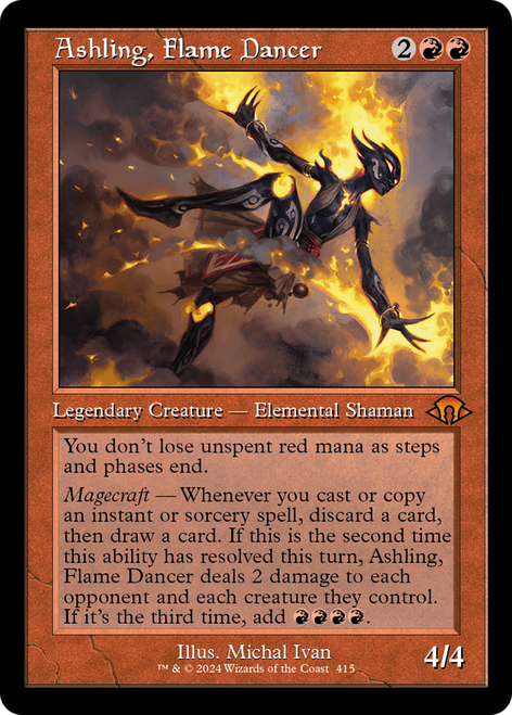 Ashling, Flame Dancer (MH3-415) - Modern Horizons 3