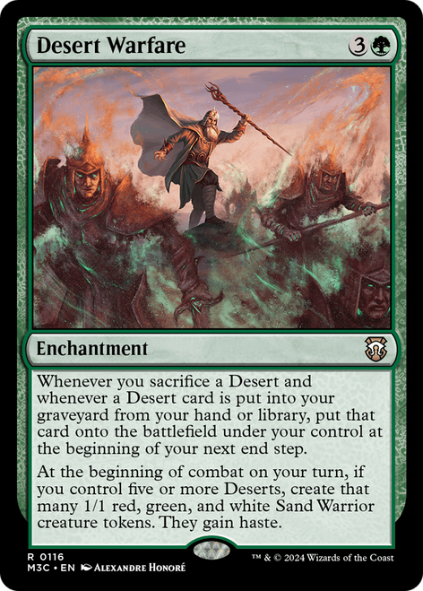 Desert Warfare (M3C-116) - Modern Horizons 3 Commander