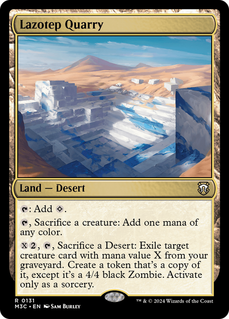 Lazotep Quarry (M3C-131) - Modern Horizons 3 Commander