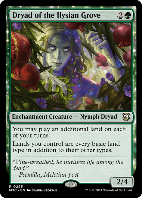 Dryad of the Ilysian Grove (M3C-225) - Modern Horizons 3 Commander