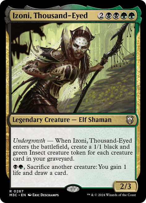 Izoni, Thousand-Eyed (M3C-267) - Modern Horizons 3 Commander