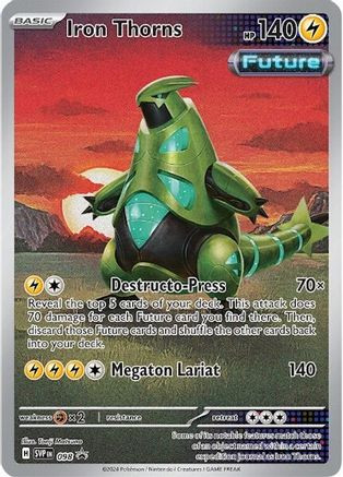 Iron Thorns - 098 98 - SV Scarlet  Violet Promo Cards Holofoil