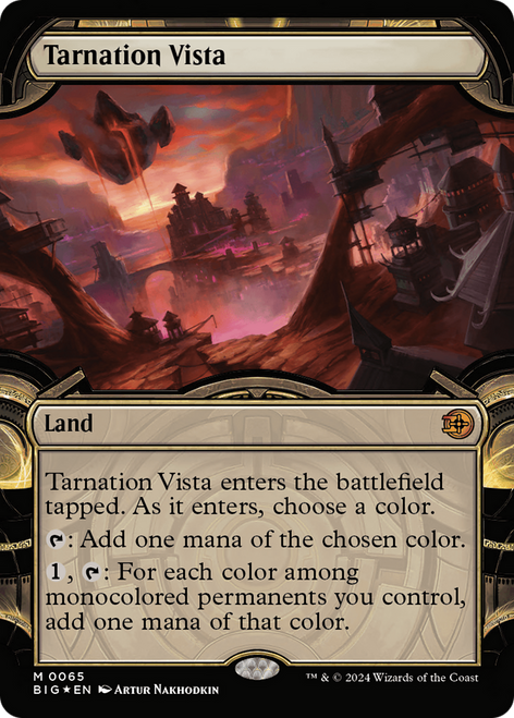Tarnation Vista (BIG-065) - The Big Score: (Showcase) Foil