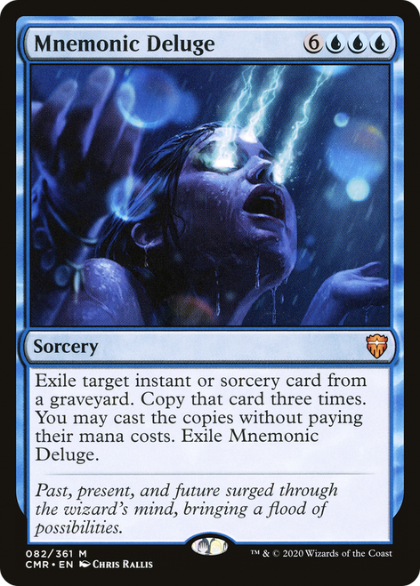Mnemonic Deluge (CMR-082) - Commander Legends