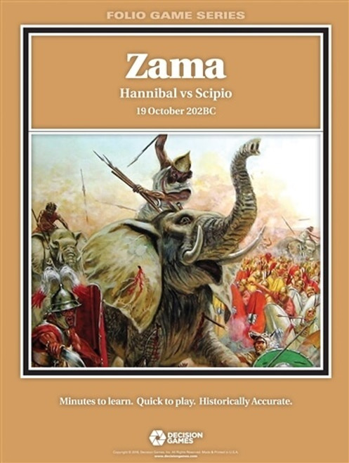Folio Series: Zama - Hannibal vs. Scipio