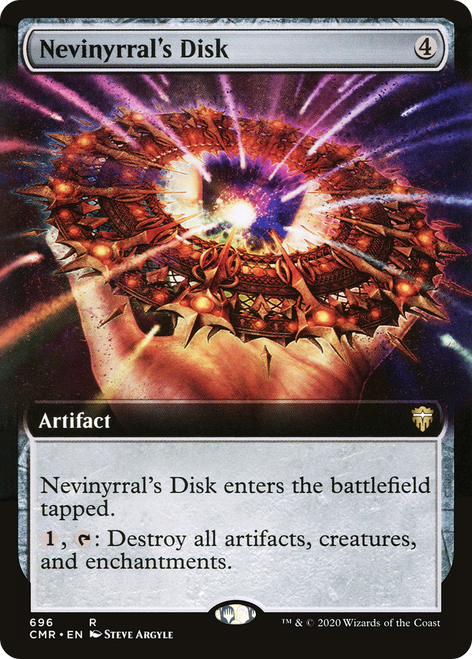 Nevinyrral's Disk (CMR-696) - Commander Legends: (Extended Art) Foil