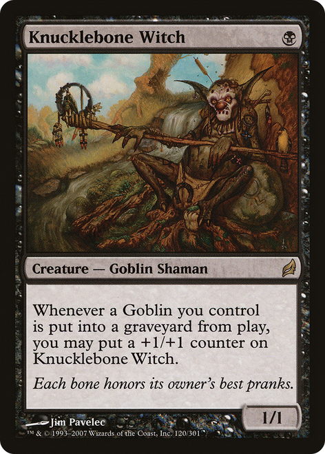 Knucklebone Witch (LRW-120) - Lorwyn Foil