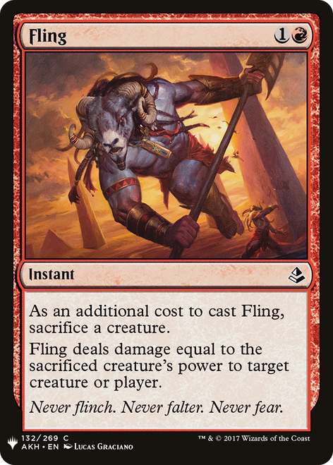 Fling (LIST-AKH-132) - The List