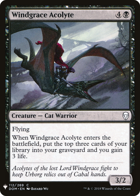 Windgrace Acolyte (LIST-DOM-112) - The List