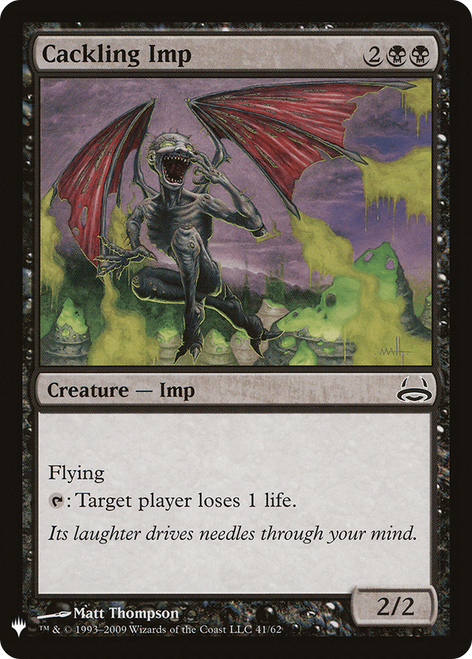 Cackling Imp (LIST-DDC-41) - The List