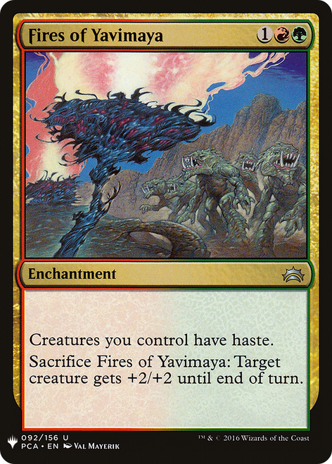 Fires of Yavimaya (LIST-PCA-92) - The List