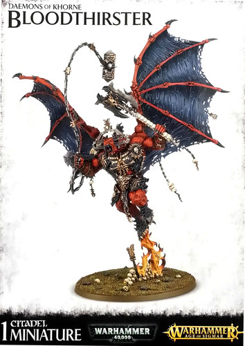 Warhammer 40K/Age of Sigmar: Daemons of Khorne - Bloodthirster (3rd Edition)
